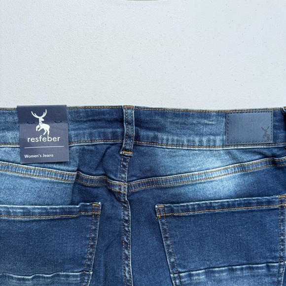 Resfeber Los Angeles Collection size 12 Skinny Boyfriend Women’s Jeans - Picture 4 of 10